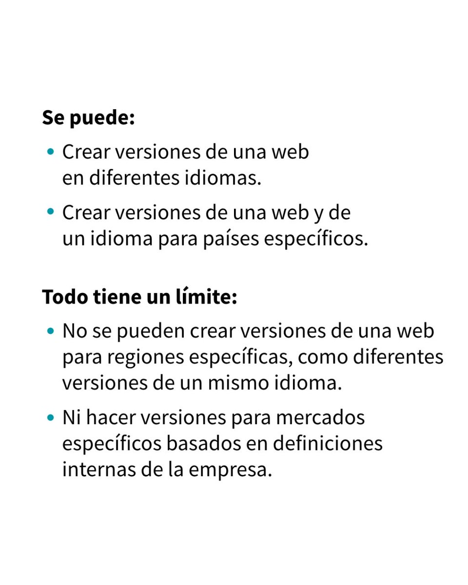 El SEO internacional trata de adaptar una web para que aparezca en los resultados de búsqueda de otros países en los que se ha diseñado una estrategia de SEO específica. Mira cómo este atributo ayuda a Google a mostrar la versión que toca. ¡También tiene limitaciones! 👉