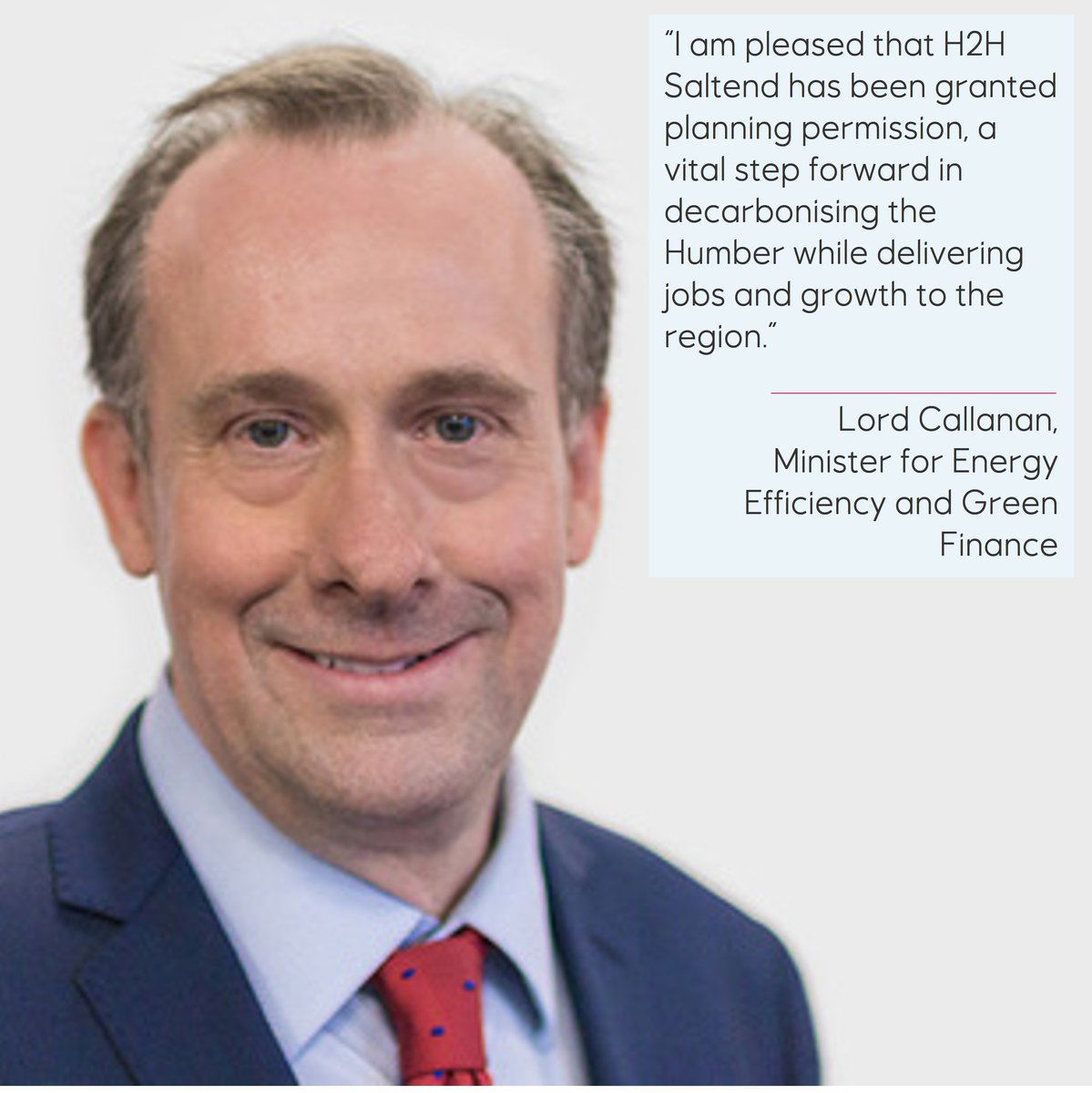 Projects like H2H Saltend can help to meet the UK Government's @energygovuk targets for hydrogen production, carbon capture and net zero whilst kick-starting the decarbonisation of industrial regions like the Humber and across the @EastCluster