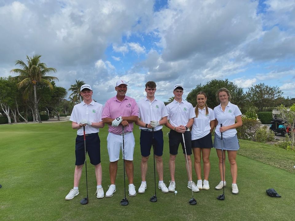 GolfIreland_'s tweet photo. 📸 Champions Weekend ✅ 🇧🇸

Thank you to Darren Clarke and the The Abaco Club for hosting our golfers last week in The Bahamas 🤩

An invaluable experience learning from a Major Champion 🏆

@DarrenClarke60 | @DClarkeFndation | @TheAbacoClub https://t.co/kGQdlovqni