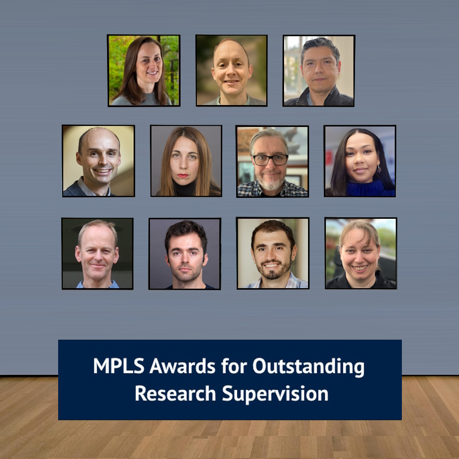 mplsoxford's tweet photo. 👏 Congratulations to the winners of the MPLS Awards for Outstanding Research Supervision!

Eleven of our brilliant divisional academics are recognised today for their inspirational leadership and unwavering support of their colleagues.

Read more at: https://t.co/syob0RT3yS https://t.co/iXR05LrS1Y
