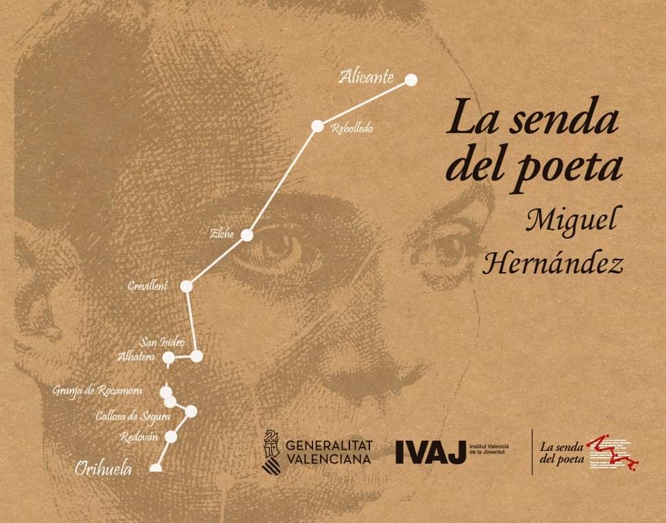 tonymalem's tweet photo. La senda del poeta. Otra forma más de acercar la figura de Miguel Hernández al alumnado. 
#DLLUMH23 https://t.co/xd3wK4Epbb