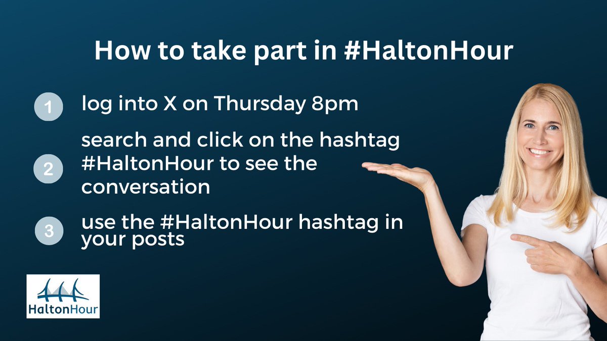 Want to network with the businesses and community of #Runcorn #Widnes and the #LCR areas? 

Join in #HaltonHour on Thursday at 8pm to share your news, events, offers, fundraisers, launches and more!

#SupportLocal #communitymatters