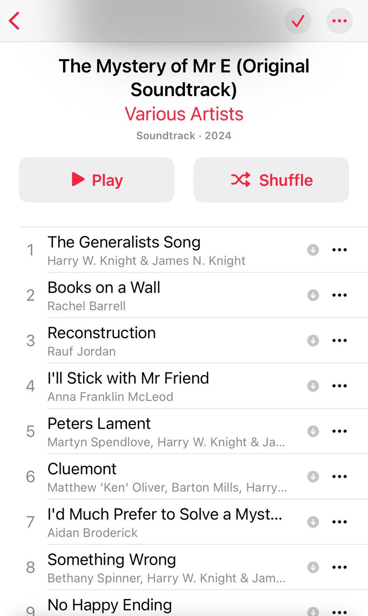 sophiehannahCB1's tweet photo. I just bought the soundtrack of The Mystery of Mr E on Apple iTunes to check it’s a proper album that people can buy. It is!! Look how ace it looks, sitting there next to Miley and Whitney! https://t.co/ZD675VKsYa