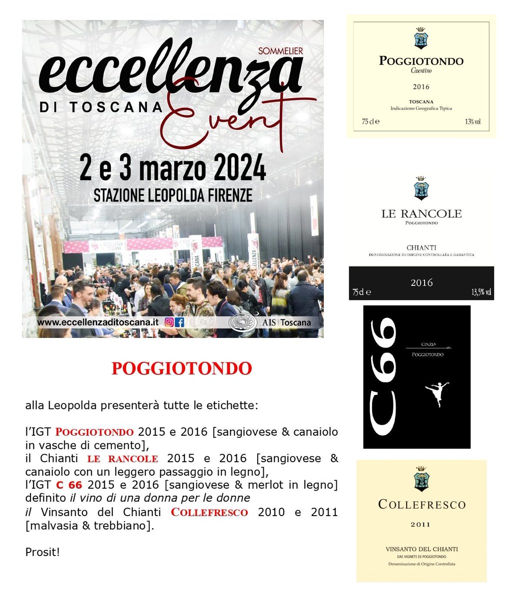 #poggiotondo #lerancole #C66 #collefresco #lorenzomassart #eccellenzaditoscana #leopoldafirenze #degustazioni #vinotoscano #vinodelcasentino #vinsantodelchianti #igttoscana #chiantidocg