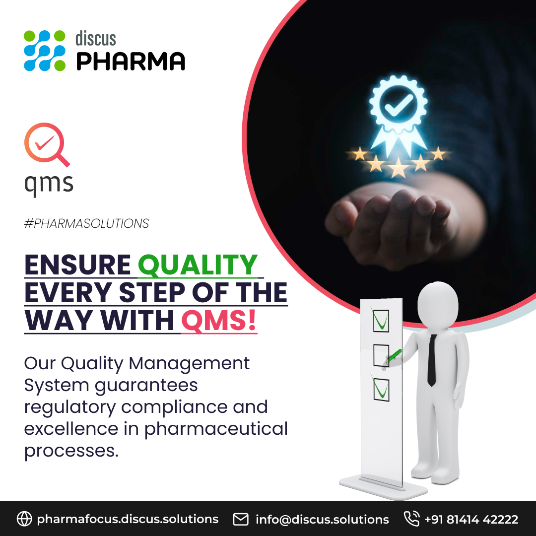BusinessDiscus's tweet photo. Trust in the power of QMS for superior pharmaceutical outcomes. 

Visit: https://t.co/xnpHXUekO0 
Call on +91 7043099404 for a free Demo 

 #QMS #PharmaceuticalExcellence #discusqms #discusit #dbs #discuspharma #qualitymanagementsoftware #pharmasoftware #qmssoftware https://t.co/RTHX1QbuVN