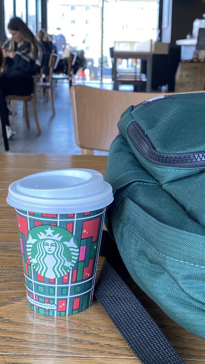 At university 💻
A quick break 🥱☕️
#computerEngineering #Starbucks