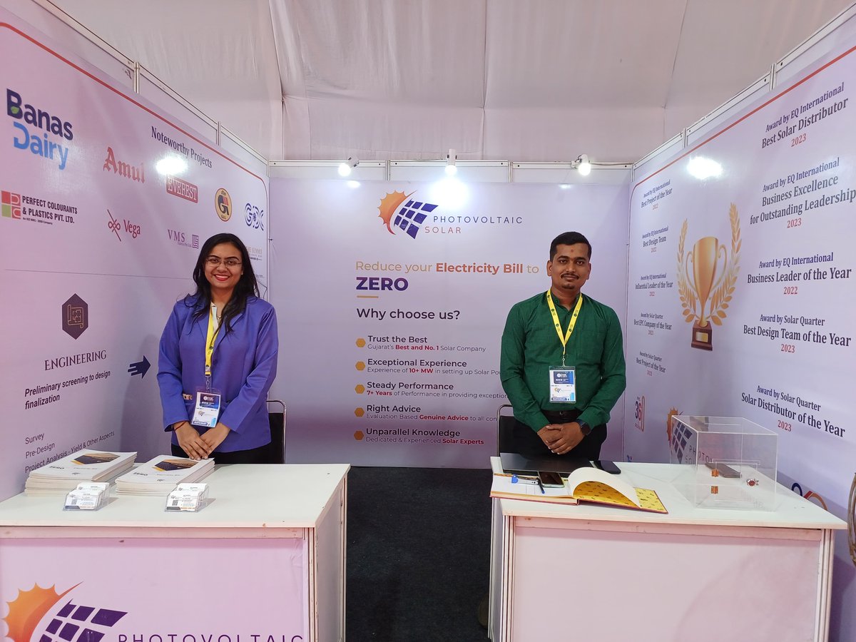 GoPhotovoltaic's tweet photo. What a wonderful experience of Engi Expo 2024!

The three days at the expo were truly a series of pleasant days with a mixture of a lot of hard work. We thank each and every one of you for attending us at the expo. 

Hope to see you again soon! https://t.co/6d6g2PDuhM