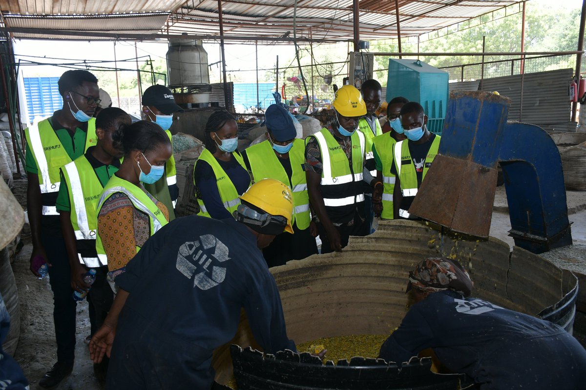 Excited to embark on a visit to Jil Industries as representatives of Clean Tech Collectors. Jil Industries, a renowned plastic waste recycling company situated in Mombasa, specializes in crafting water tanks (marketed under the Tembo brand)<a href="/swahilipothub/">Swahilipot Hub</a> <a href="/CloseTheGapInt/">Close the Gap</a> #plastic
