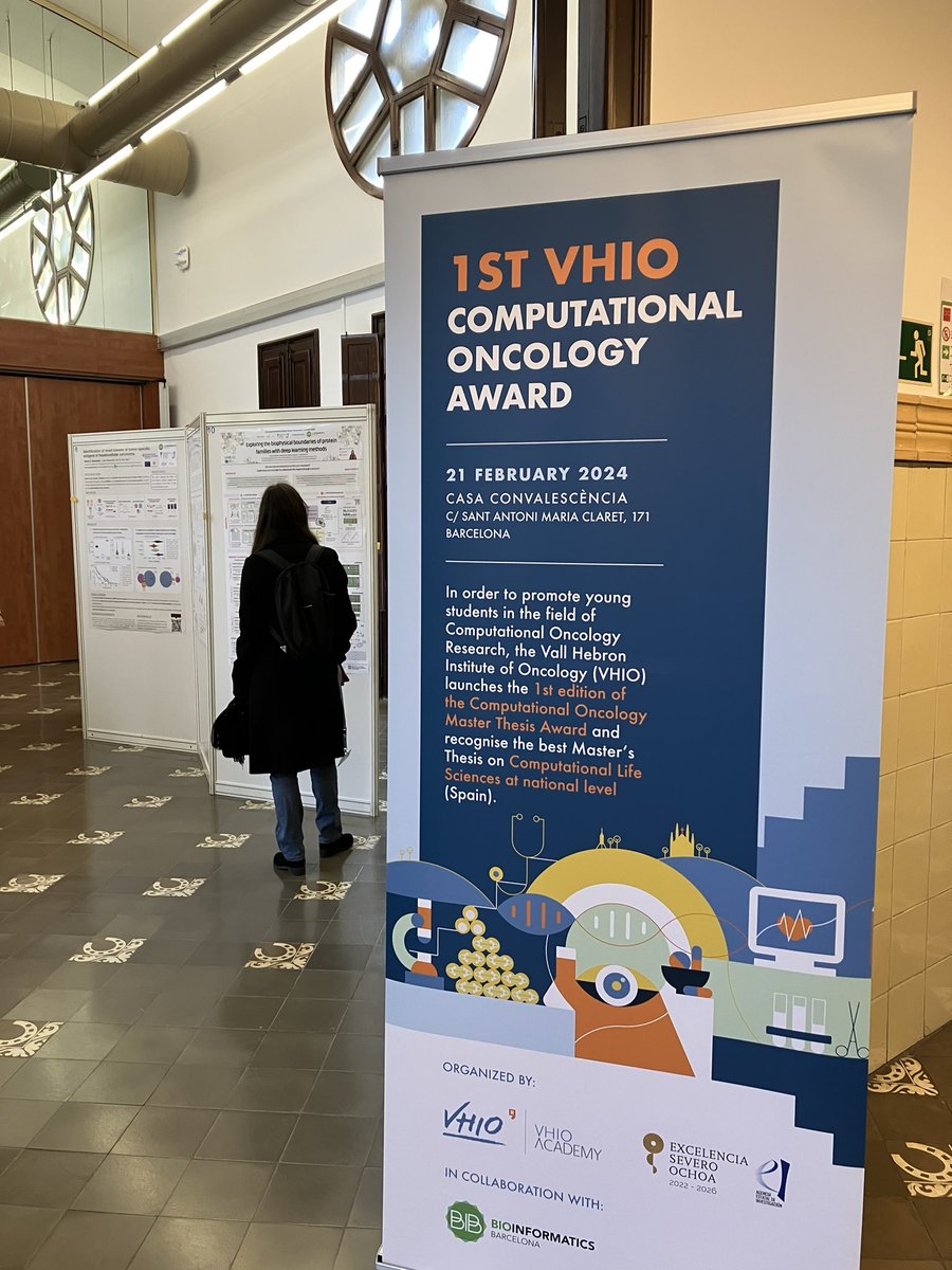 muntina74's tweet image. Ready to inaugurate the 1st edition of the VHIO Computational Oncology Award! 👩‍🎓🧑‍🎓🏆💻 #VHIOAcademy #BIB #Computational #Oncology #Masterstudents @VHIO