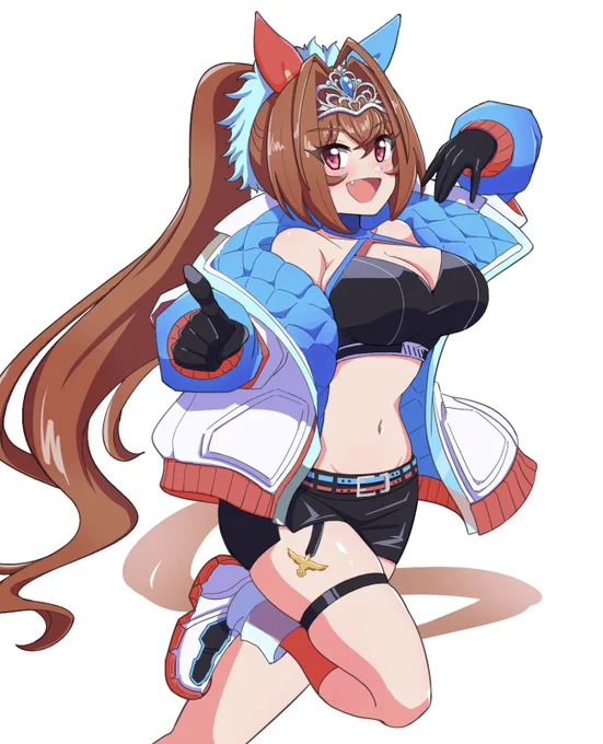 六花ちゃんコスのダイワスカーレット#ウマ娘 