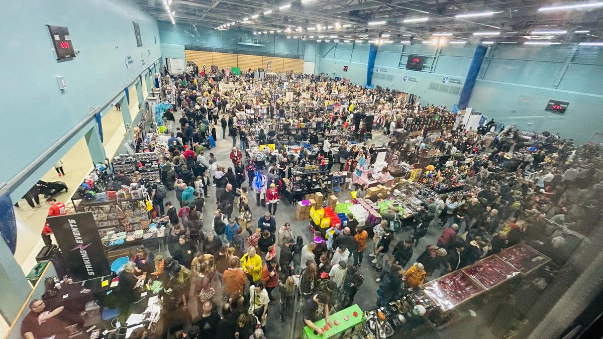 It was great to see so may people at the Arena on Sunday for the #WorcesterComicConAndToyFair
