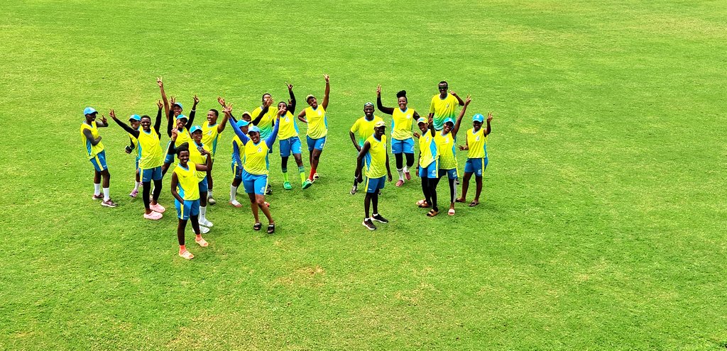 nathmunya's tweet photo. Happy to chat with the 🇷🇼 women's national cricket team @RwandaCricket who have upcoming tournaments in Nigeria and Ghana! Good luck ladies! 

We spoke about education, jobs in sports &amp; building a tough &amp; competitive mindset. I want every athlete to have a life plan! https://t.co/5n4TODqGek