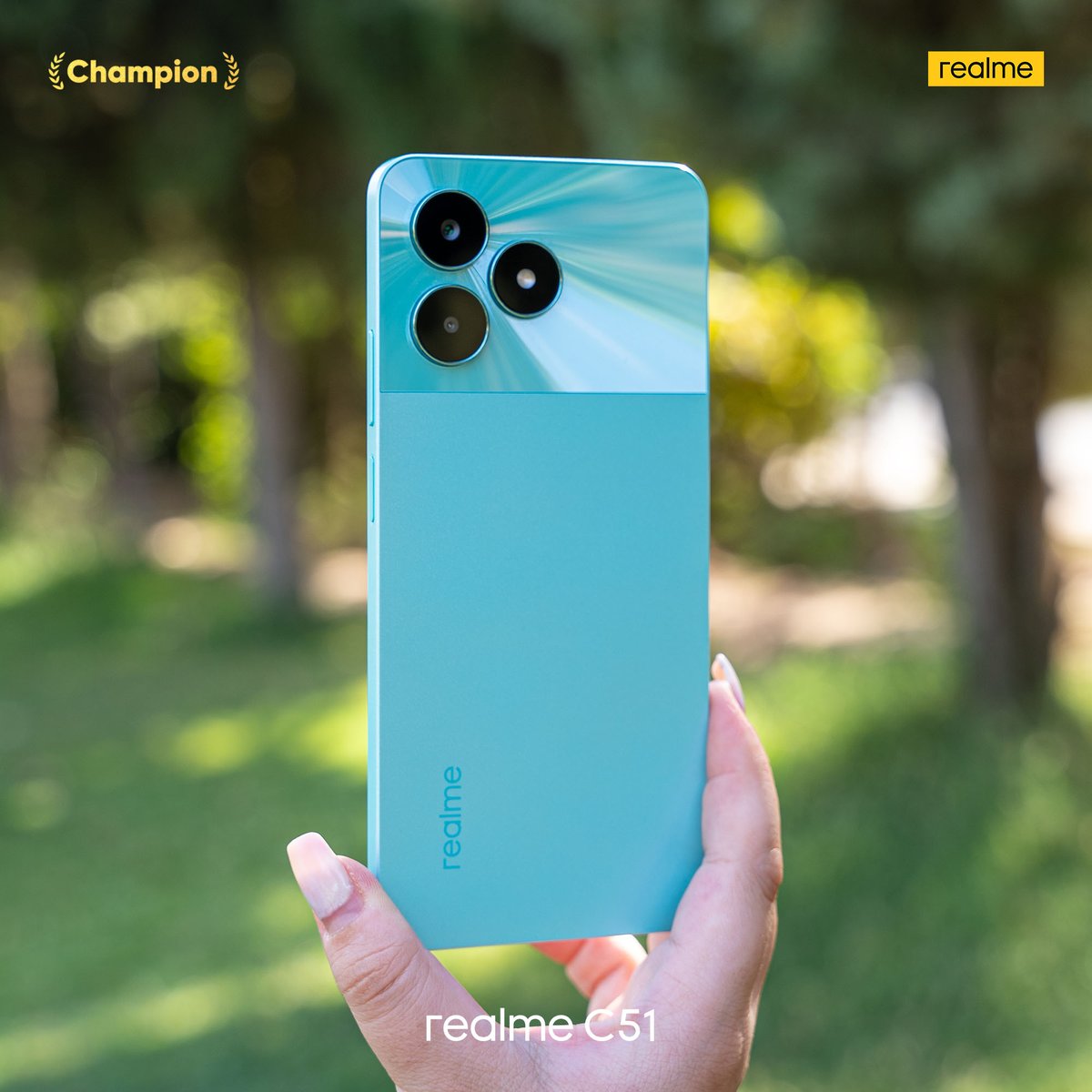 Why settle for a dull phone when you can have one that slays with both features and wit?

Grab #realmeC51 on jumia.com.ng/mlp-realme-sto…

#realme #realmeNigeria #ChampionDesign #ChampionCamera