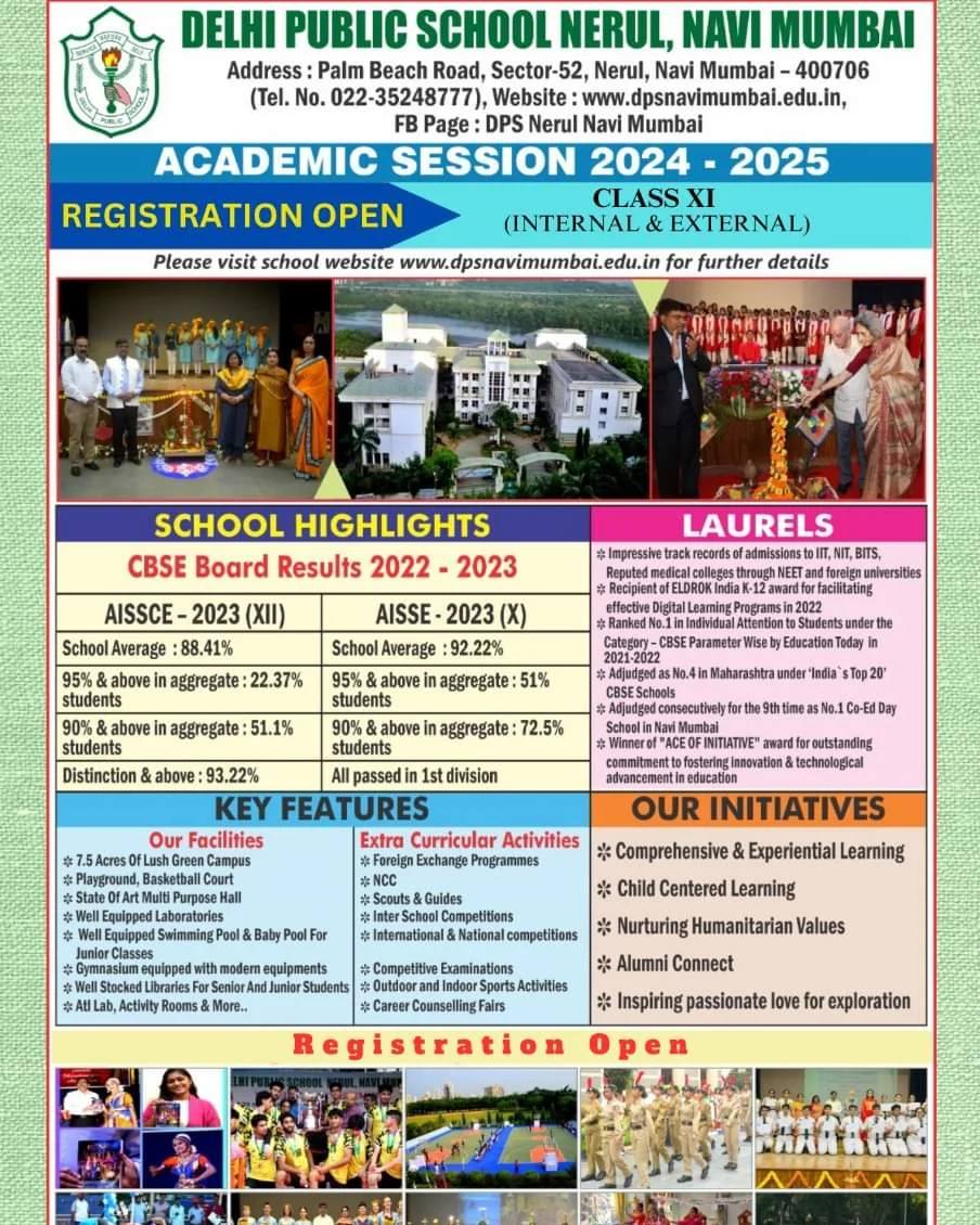Delhi Public School Nerul, Navi Mumbai tweet media