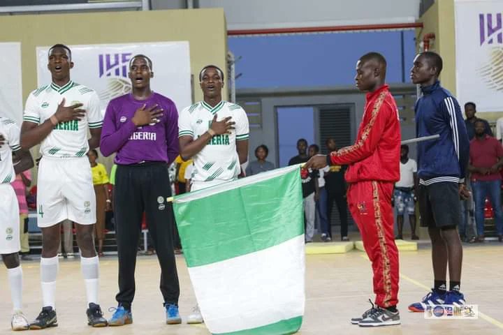 Nigeria's under 18 and 20 handball men teams began the IHF Trophy Africa Zone 3 Phase campaign in Accra, Ghana on a winning note as they earned comfortable victories over Benin Republic and Liberia respectively on Tuesday.