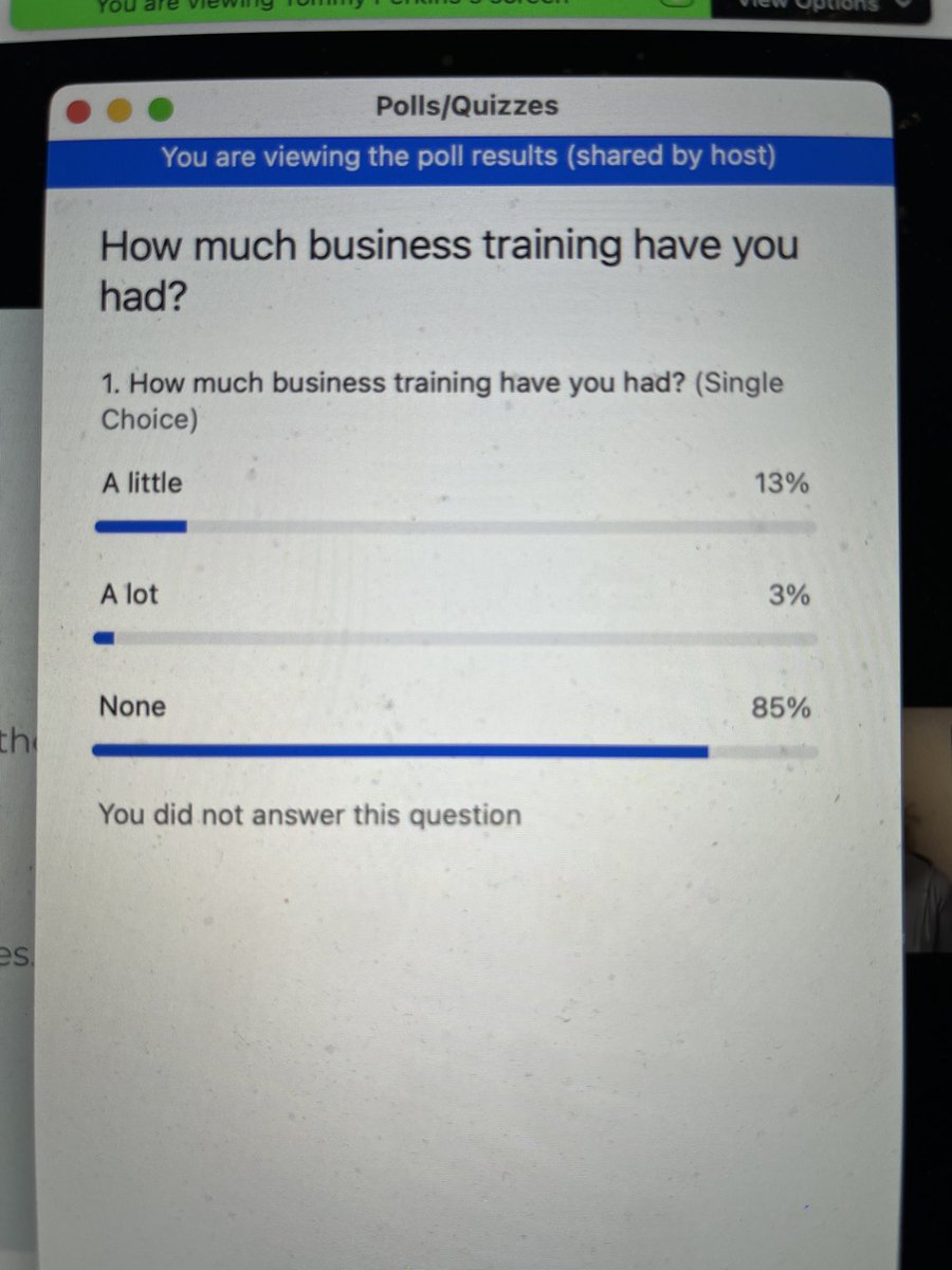 medicaccountant's tweet photo. GP poll just now. If we don’t invest in business training then we can’t expect GPs to make the right business decisions all the time. #lmc #icb #colleges #traininghubs ⁦@MedicsMoney⁩ https://t.co/bJn9AiSrvQ