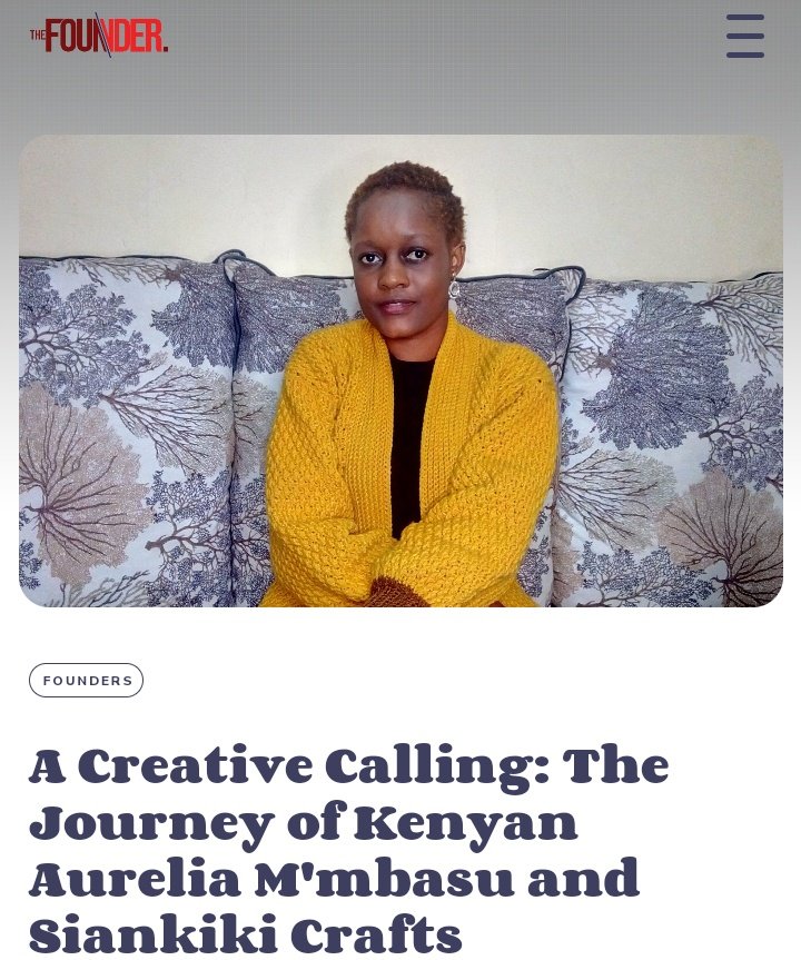 TheFounder_A's tweet photo. Siankiki Crafts emerged from @ms_mmbasu passion for crochet and her unwavering commitment to quality and authenticity. Specializing in blending fabric with crochet patterns, SIANKIKI CRAFTS offers a range of accessories and home décor items.

https://t.co/AUIoRYWKmM https://t.co/zO0jWBi4uj