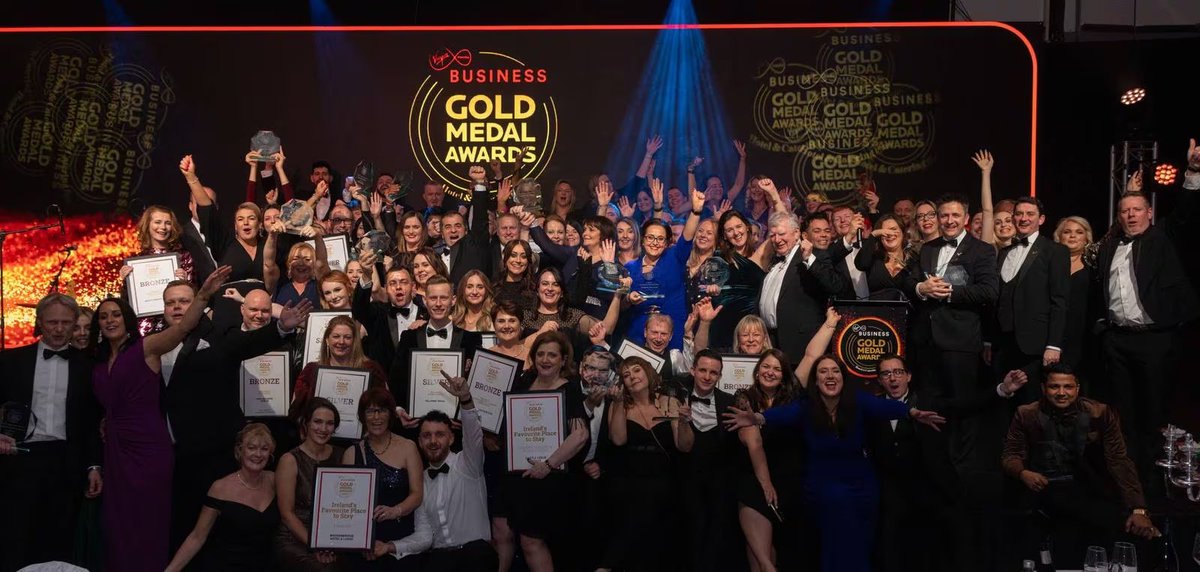 'Winners of Irish Virgin Media Gold Medal Awards Celebrated in Galway.' @IrishTimes #virgingma2023 irishtimes.com/advertising-fe…