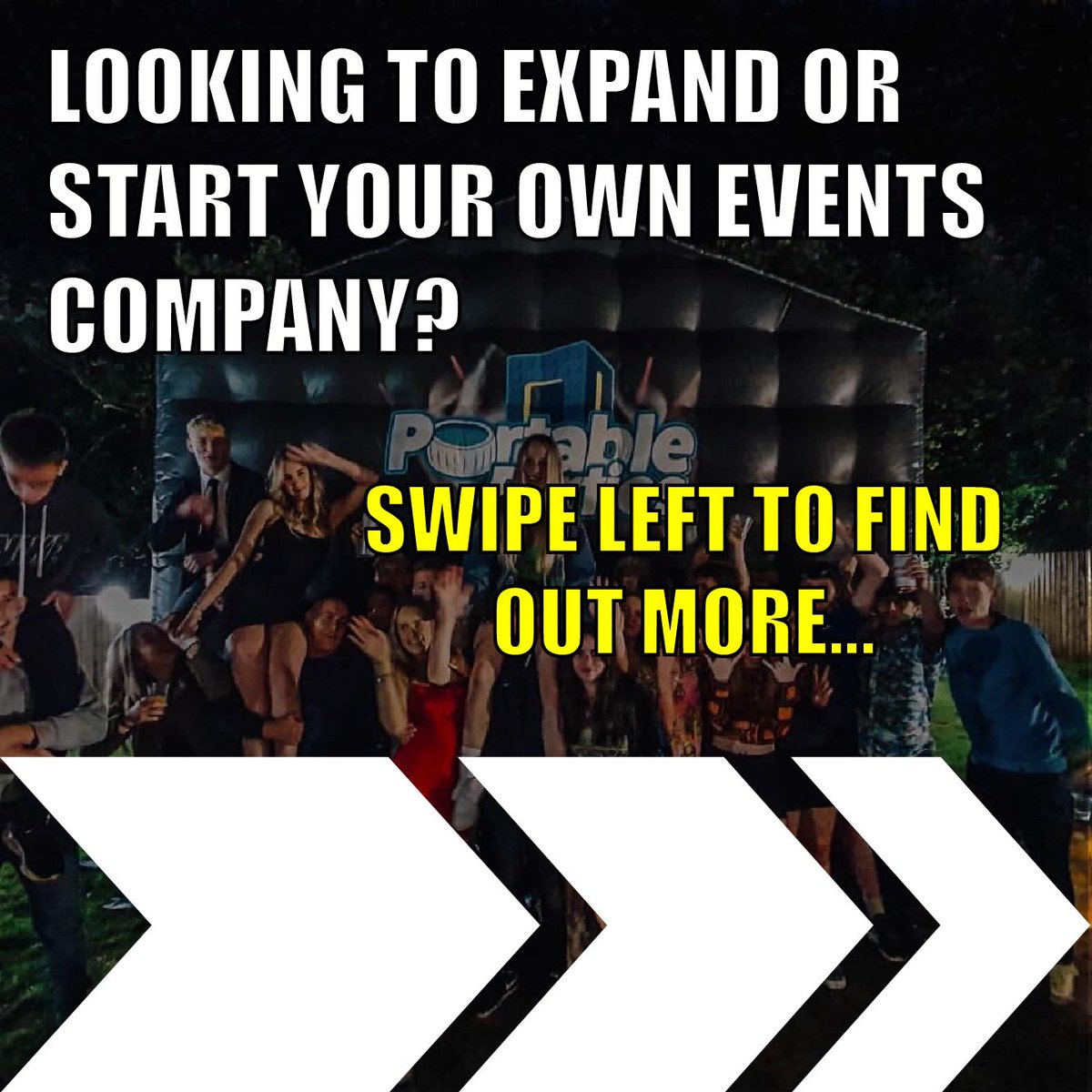 PartiesPortable's tweet photo. 𝐁𝐄 𝐏𝐀𝐑𝐓 𝐎𝐅 𝐒𝐎𝐌𝐄𝐓𝐇𝐈𝐍𝐆 𝐄𝐗𝐓𝐑𝐀𝐎𝐑𝐃𝐈𝐍𝐀𝐑𝐘 🌍📈

Our Inflatable Nightclubs are exclusive and can be yours in a matter of weeks so you can start earning money straight away! 

Please get in touch for more information 📞 📧 https://t.co/oV5PwVpRNL