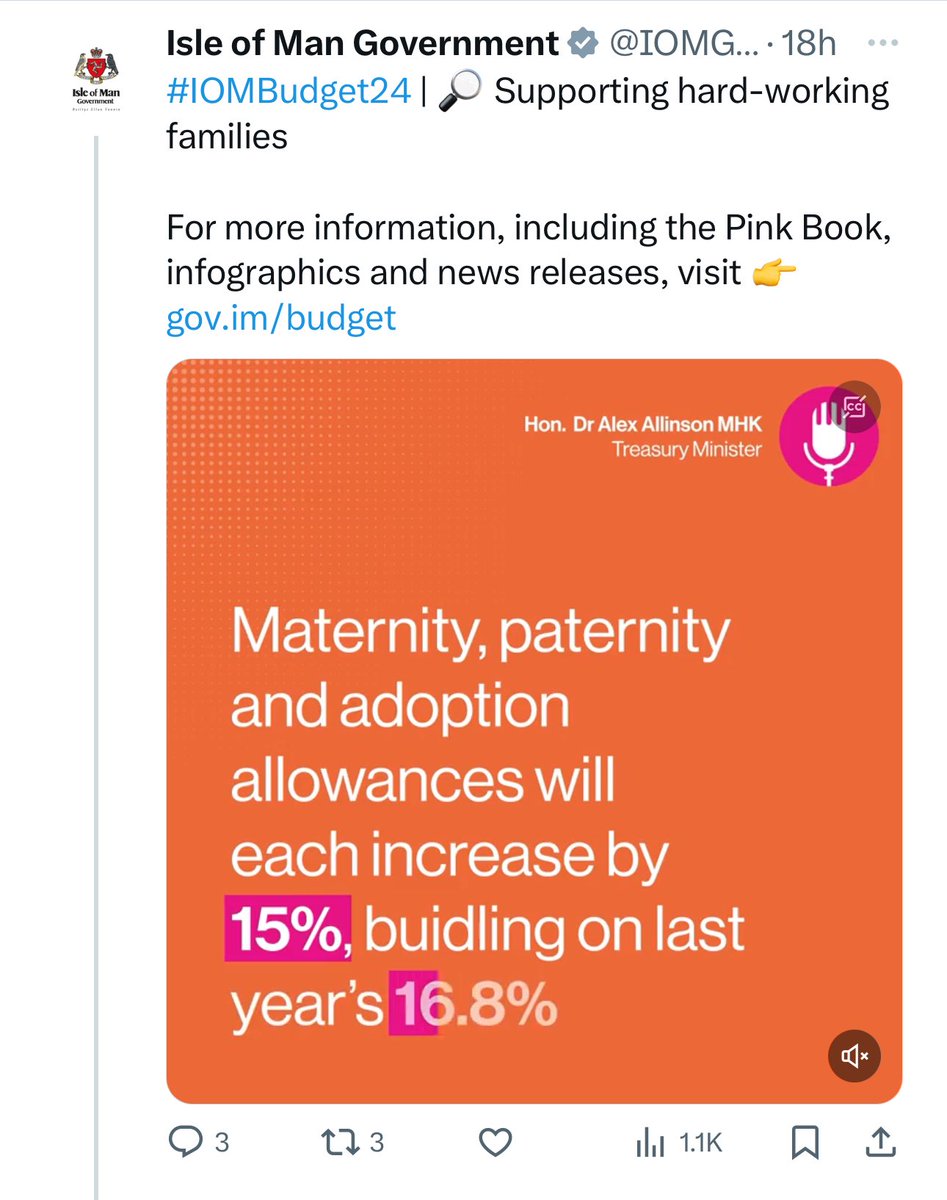 The message yesterday from @IOMGovernment was you are supporting hard working families by taxing them more while leaving the UHNWI tax cap unchanged, and today it’s hard working families can pay an extra 25% to get the kids to school. Any more treats planned  ? 🫥