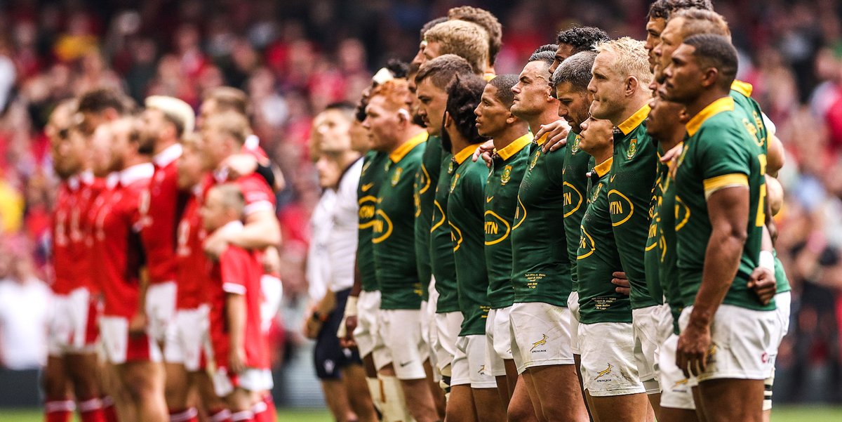 Springboks's tweet photo. The #Springboks will kick the 2024 season off with a blockbuster clash against @WelshRugbyUnion at Twickenham - more here: https://t.co/dZj7ZQpWM1 💥
#StrongerTogether https://t.co/jCDwRMS6V4