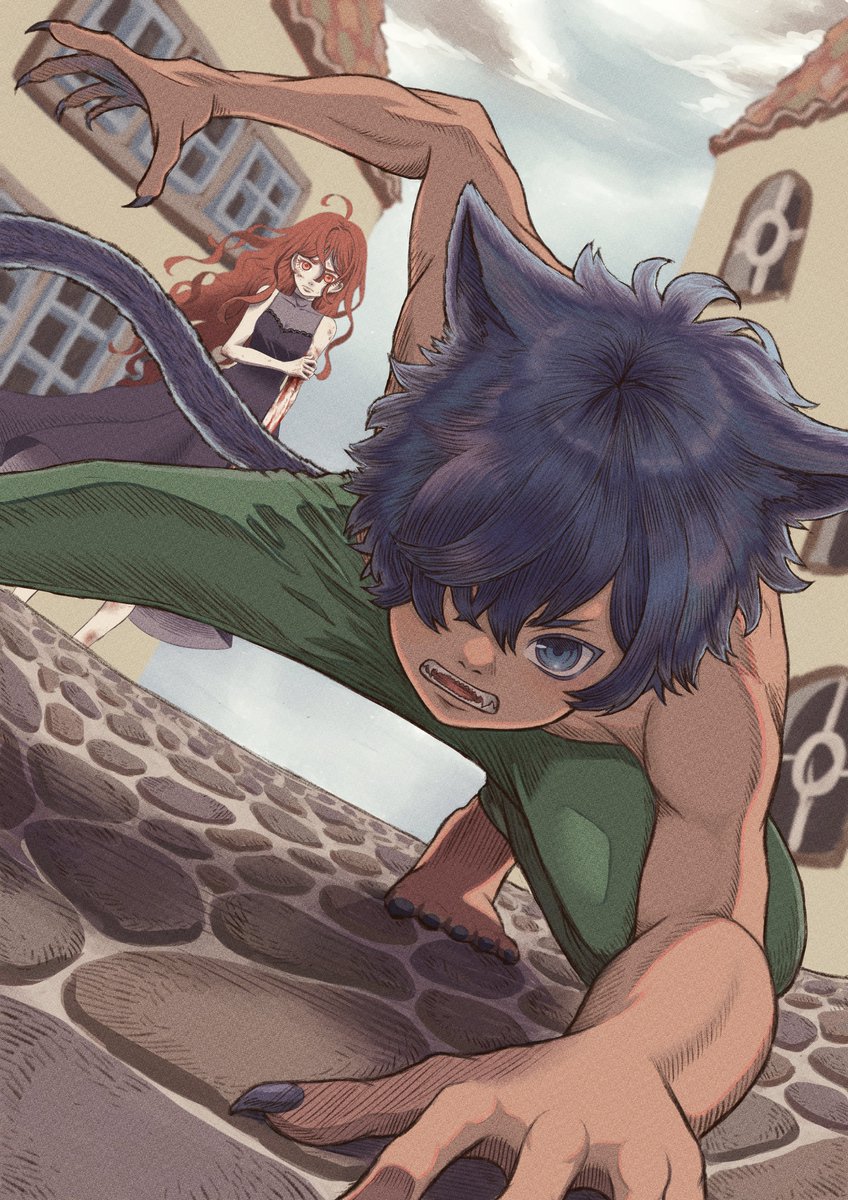 shierra_caravan's tweet photo. 過去絵【きみの猫になると決めた日】
#過去絵を投げて絵を描いた気になろうキャンペーン #イラスト好きな人と繋がりたい #フォロバ100 #絵描きさんと繫がりたい #春の創作クラスタフォロー祭り #絵描きさん交流会 https://t.co/c70Tu5c2mK
