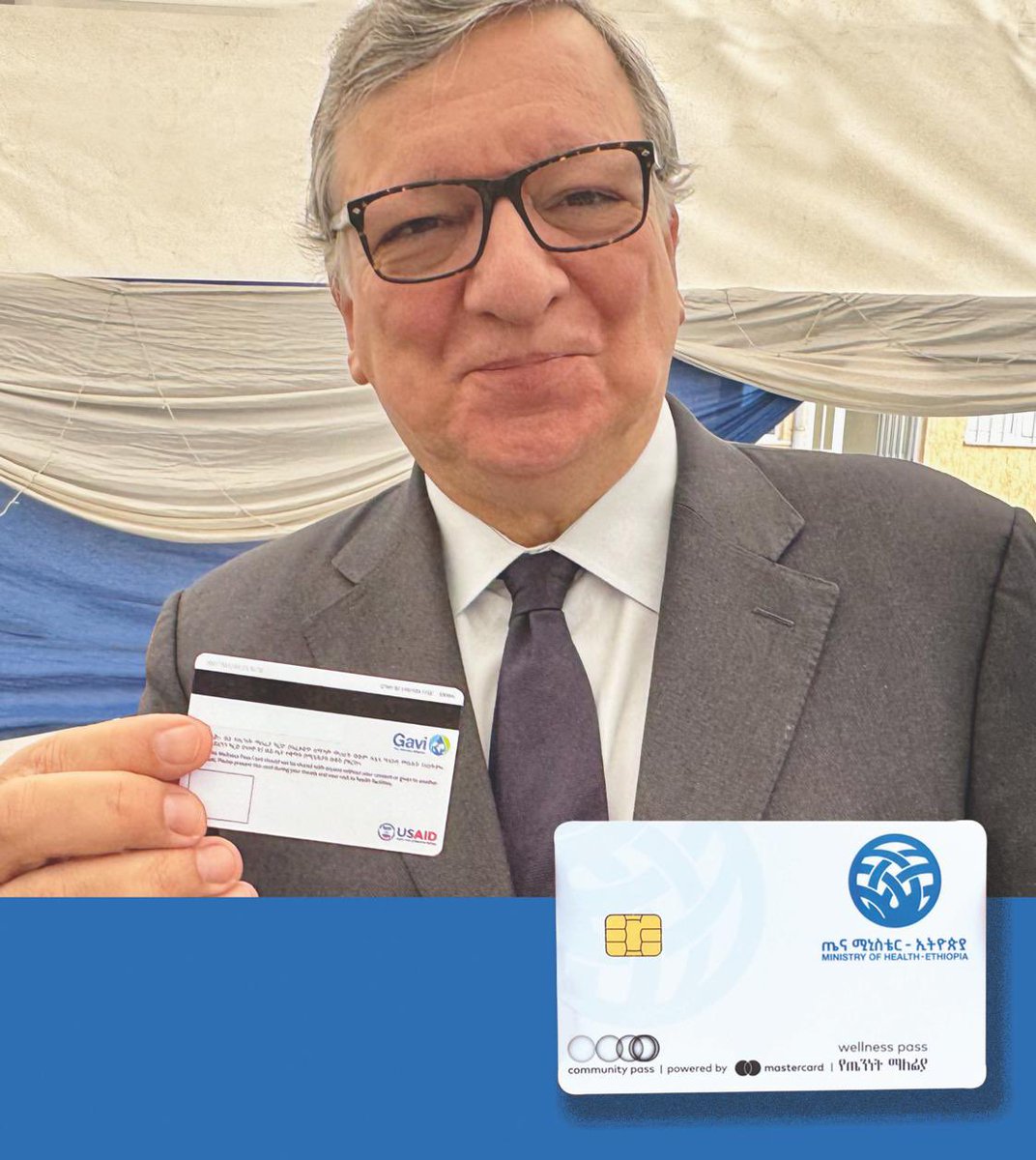 Thrilled to see the Wellness Pass for improved health access &amp; record digitization. An initiative by <a href="/FMoHealth/">Ministry of Health ETHIOPIA</a> Ethiopia's Health Ministry with the support of  <a href="/gavi/">Gavi, the Vaccine Alliance</a> and <a href="/Mastercard/">Mastercard</a> #HealthInnovation #DigitalHealth