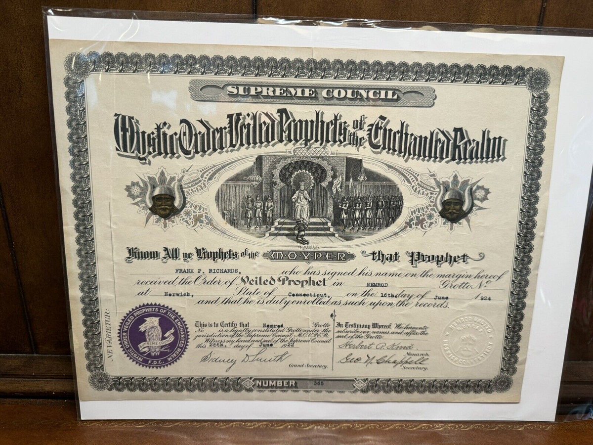 DieDetector's tweet photo. Mystic Order Veiled Prophets of the Enchanted Realm #MOVPER Something has NEVER been right about the 1800's timeline/narrative. What was jurisdiction of the Supreme Council? #VeiledProphet https://t.co/Rj8WiiDuWJ