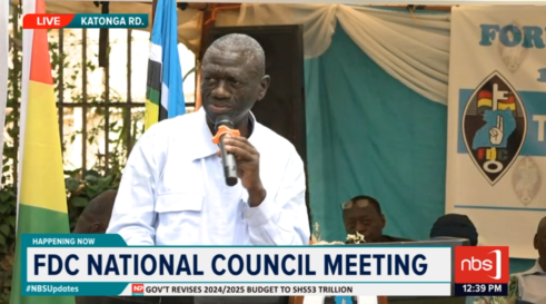 Fireliglntfi's tweet photo. Dr. @kizzabesigye1: When the situation is tough, the tough get going. I'm pleased that your resilience is displayed today.

#NBSUpdates https://t.co/g9fQCF1zCa