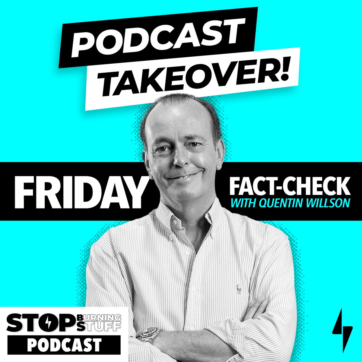 StopBSCampaign's tweet photo. **ANNOUNCEMENT** The new #StopBurningStuff podcast series launches this Friday 23rd Feb on the @Everyth1ngElec channel. 

Host @QuentinWillson will be joined by some fantastic myth-busting guests. We're starting BIG, so watch this space for news of our first guest! 👀 https://t.co/lux3bdvhJY