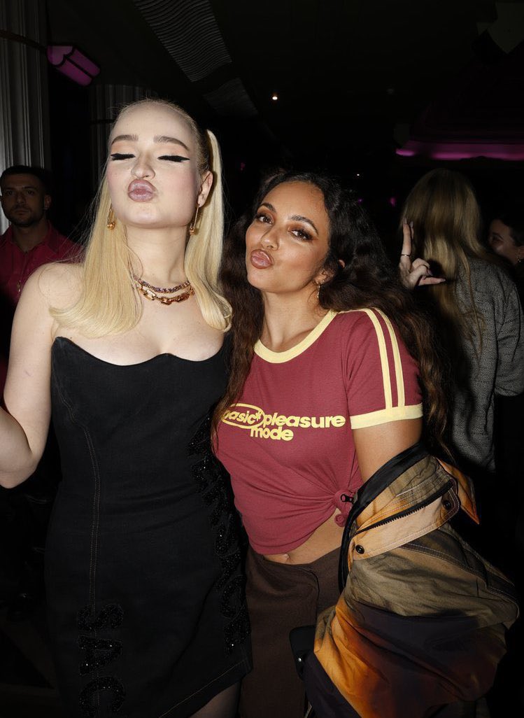 SquadBrasilLM's tweet image. Kim Petras and Jade Thirlwall recently in London