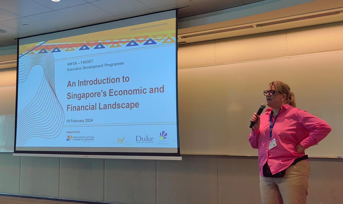 IWF_SouthAfrica's tweet photo. Global Immersion Singapore. Exploring the financial landscape. 

Interventions to support Women economic empowerment and development at Singapore Council of Women’s Organisations (SCWO). #EqualSpace #EqualVoice #EqualWorth #IFWLP #GlobalImmersionSingapore https://t.co/ldHagryh2x