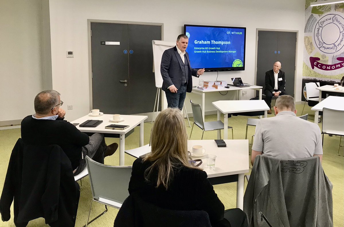 EM3 Growth Hub (@em3growthhub) on Twitter photo It’s great to be at the <a href="/FutureTownsHub/">Future Towns Innovation Hub</a> at <a href="/USSPark/">University of Southampton Science Park</a> for EM3 Growth Hub’s Turning on your P.R.O.F.I.T.S Tap, presented by motivational business coach Steve Jones from <a href="/Skills4Business/">Steve Jones</a>
Welcoming our event is EM3 Growth Champion <a href="/Graham_Hants/">Graham Thompson</a> It’s great to be at the <a href="/FutureTownsHub/">Future Towns Innovation Hub</a> at <a href="/USSPark/">University of Southampton Science Park</a> for EM3 Growth Hub’s Turning on your P.R.O.F.I.T.S Tap, presented by motivational business coach Steve Jones from <a href="/Skills4Business/">Steve Jones</a>
Welcoming our event is EM3 Growth Champion <a href="/Graham_Hants/">Graham Thompson</a>