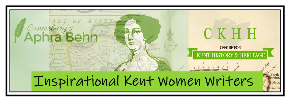 Upcoming event at @CanterburyCCUni:

'Inspirational Kent Women Writers' – a day of talks inspired by Canterbury’s #AphraBehn & #WomensHistoryMonth

🗓️Saturday 2nd March, 9:45am - 4pm
📌Augustine House Library, Canterbury
🎟️Free to attend! Tickets and info: bit.ly/3wpmgw6