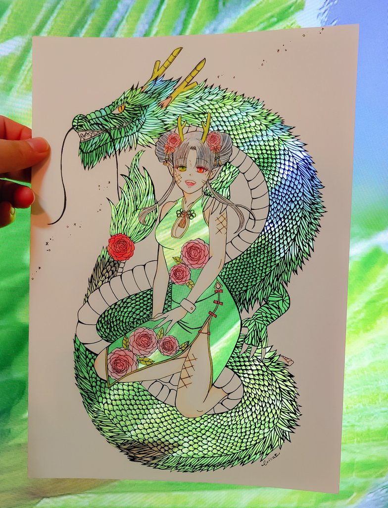『辰』

新作の切り絵、完成しました💪
※オリジナルの切り絵です。