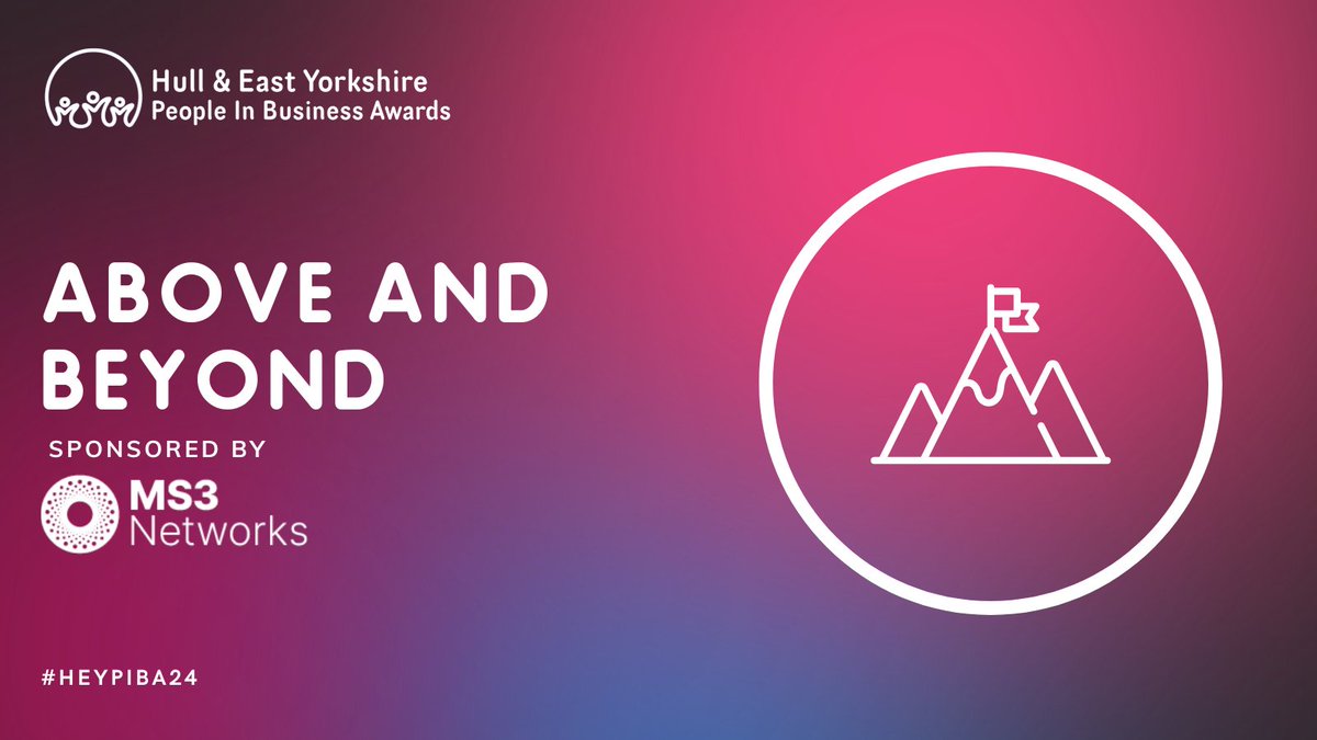 🏆 #HEYPIBA24 🏆 A big thank you to MS3 Networks for sponsoring the #HEYPIBA24 Above and Beyond Award 🏆 This award recognises individuals in customer service positions who go above and beyond expectations, leaving a positive impression on both customers and colleagues.