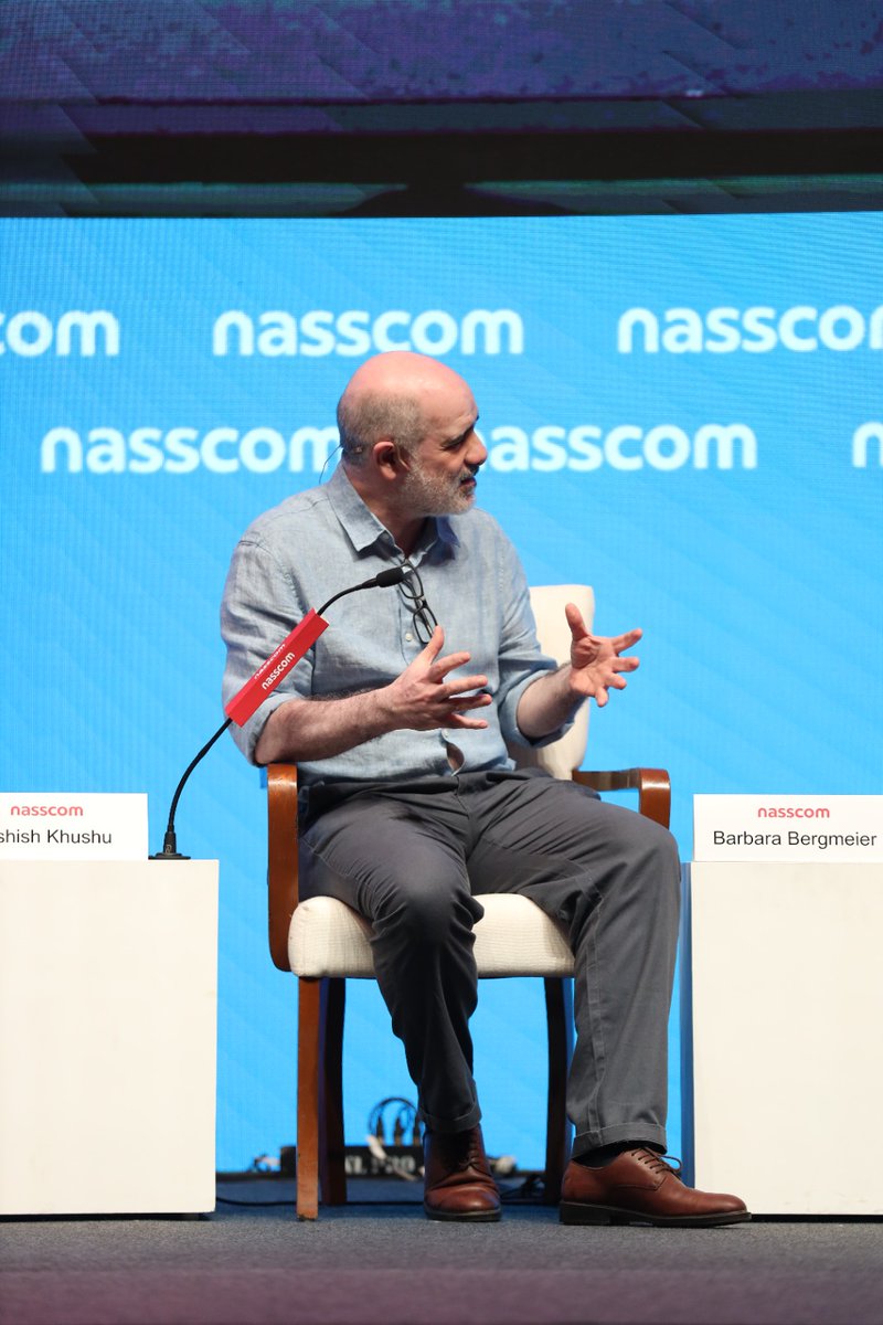 NasscomEvents's tweet image. At #NTLF2024, Ashish Khushu, @LnTTechservices led the session &apos;Smart Moves: The Future of Supply Chains,&apos; delving into AI&apos;s transformative role in supply chain management. The session was marked by Chad Kerlin&apos;s revelation of General Mills&apos; adept maneuvering through disruptions,…