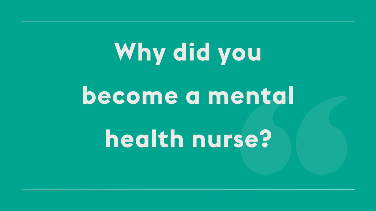 Today is Mental Health Nurses’ Day! To celebrate this remarkable and impactful profession, tell us in the comments below why you became a mental health nurse. Click here for more mental health resources > rcni.com/mental-health-…… #MHNursesDay