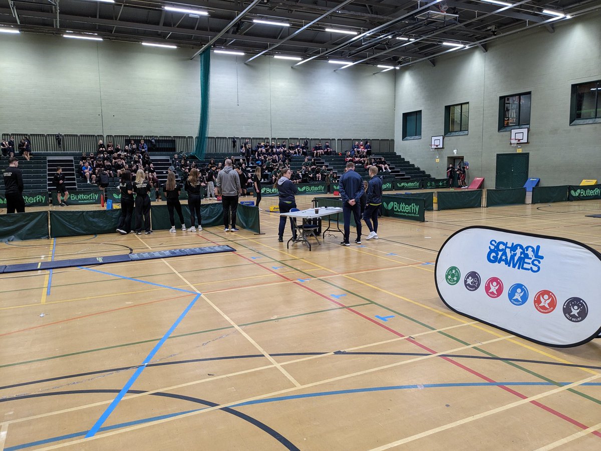 With 34 excited Athletes for the Yr 7/8 indoor Athletics Blackpool competition. 🎽🏃🏃‍♀️ <a href="/ActiveBlackpool/">Active Blackpool</a>