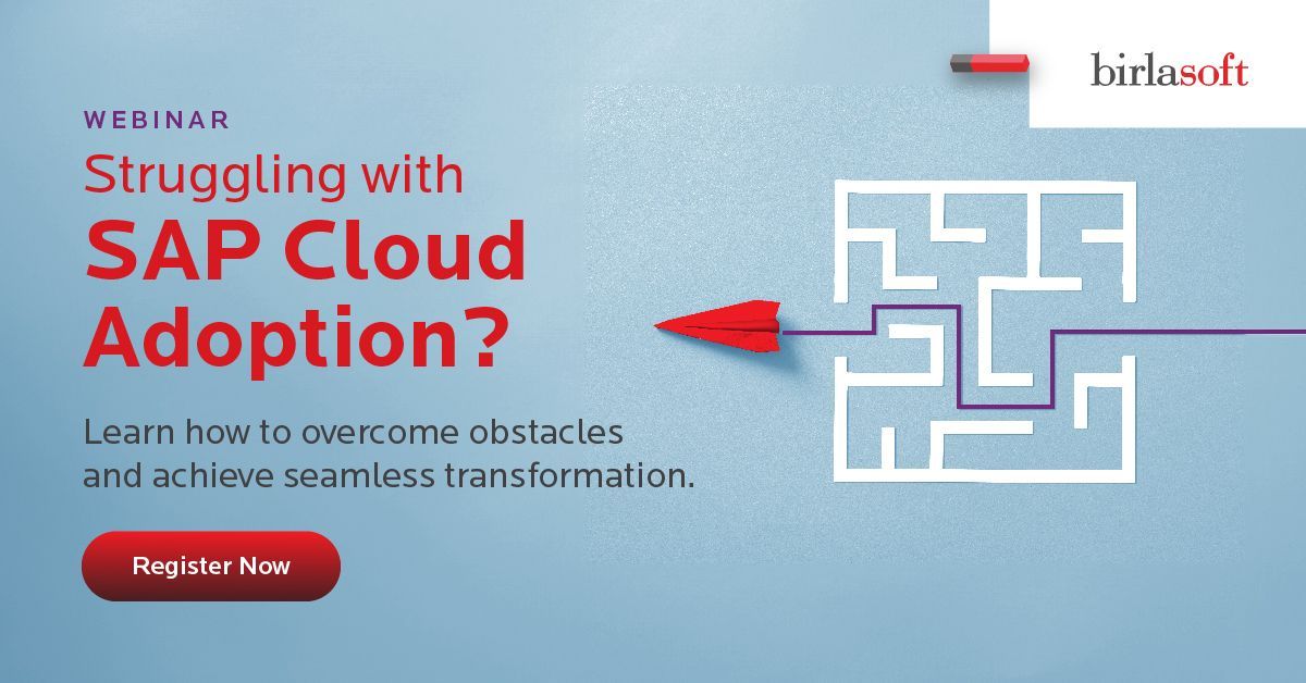 Join us on March 13, 2024, at 11:00 AM CDT to explore SAP customers' shift to SAP RISE and cloud architecture for modernization! Learn how Birlasoft's SmartMove streamlines your journey to SAP cloud solutions. Register now: bit.ly/49l1A6V

#SAPS4HANA #CloudTransformation