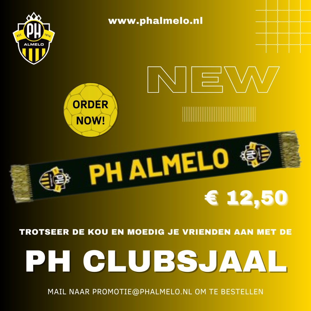 Heb jij ‘m al besteld? Dit stukje clubtrots mag je niet missen!

#voetbal #fanartikel #voetbalclub #merchandise #almelo