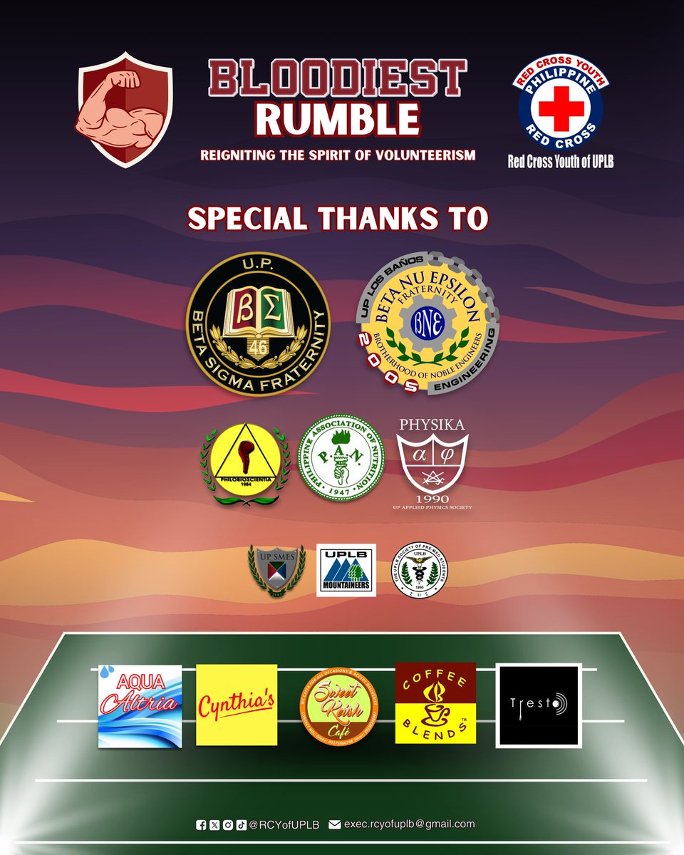 RCYofUPLB's tweet photo. We would also like to extend our thanks to our event partners, media partners, and sponsors who contributed to the success of the event. 🫶🏻 https://t.co/DBTq8Y8Uo1