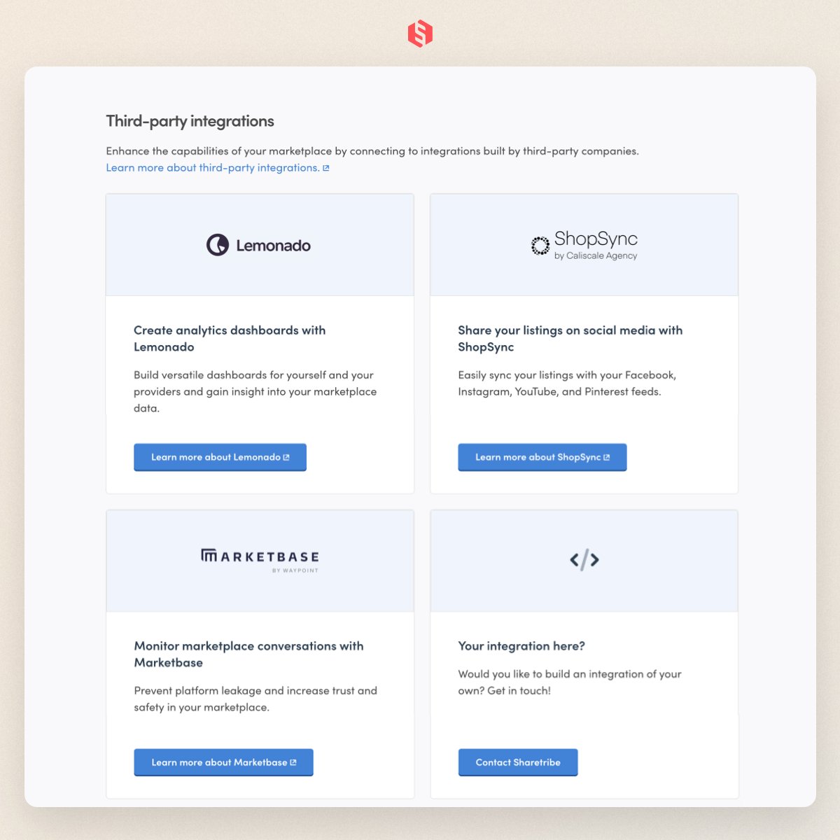 Sharetribe tweet media