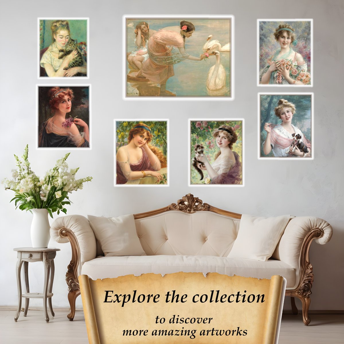 Women in art throughout history
zazzle.com/collections/11…
#femaleportrait #art #fineart #romantic #MothersDay