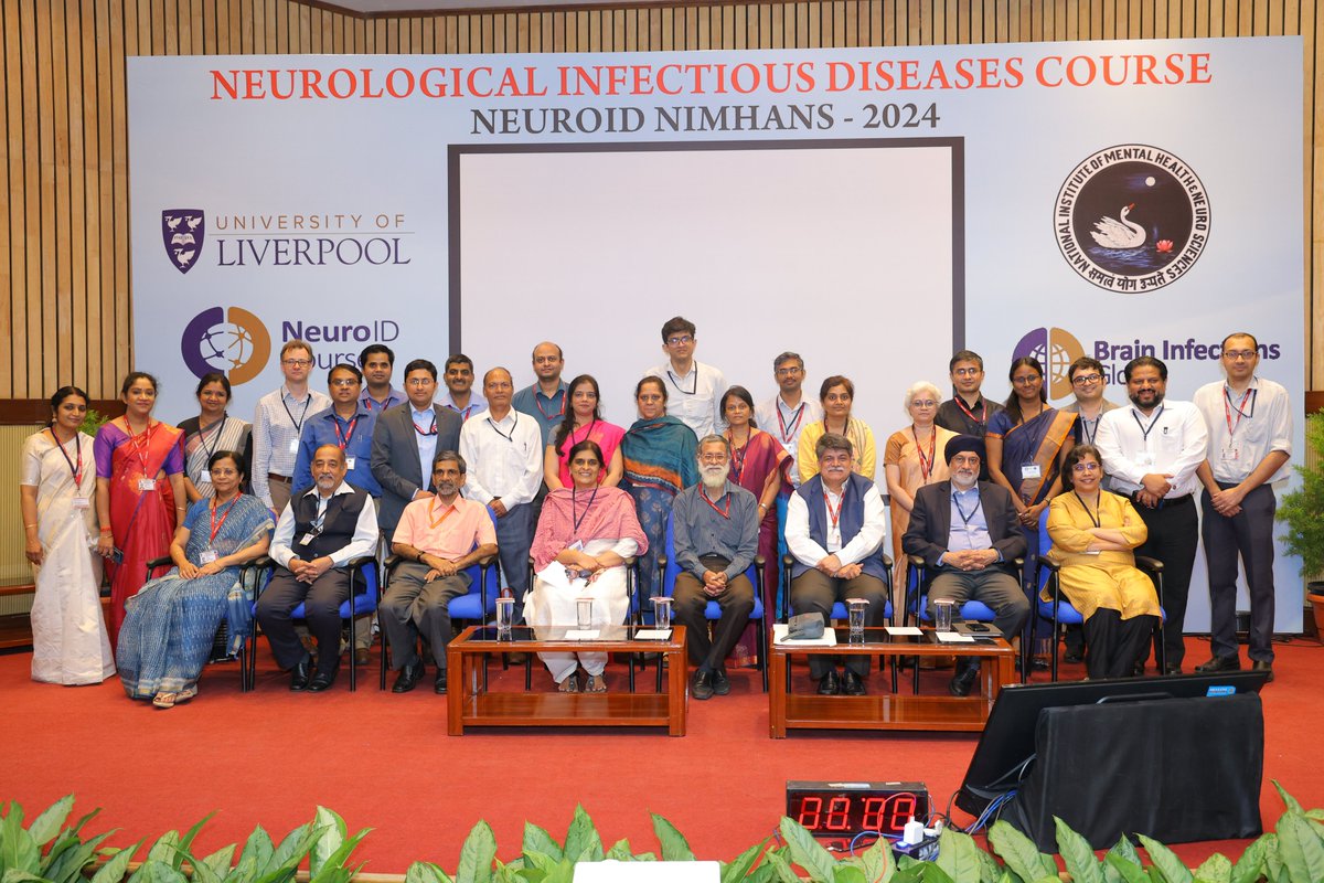BIGlobal_NIHR's tweet photo. The recent #NeuroID course at #NIMHANS, Bangalore, was a great success! The @BIGlobal_NIHR team would like to thank @Netravathi_m and team for hosting, and all the fantastic speakers.
https://t.co/KxSHY6MuCa https://t.co/OREjnuV2D6