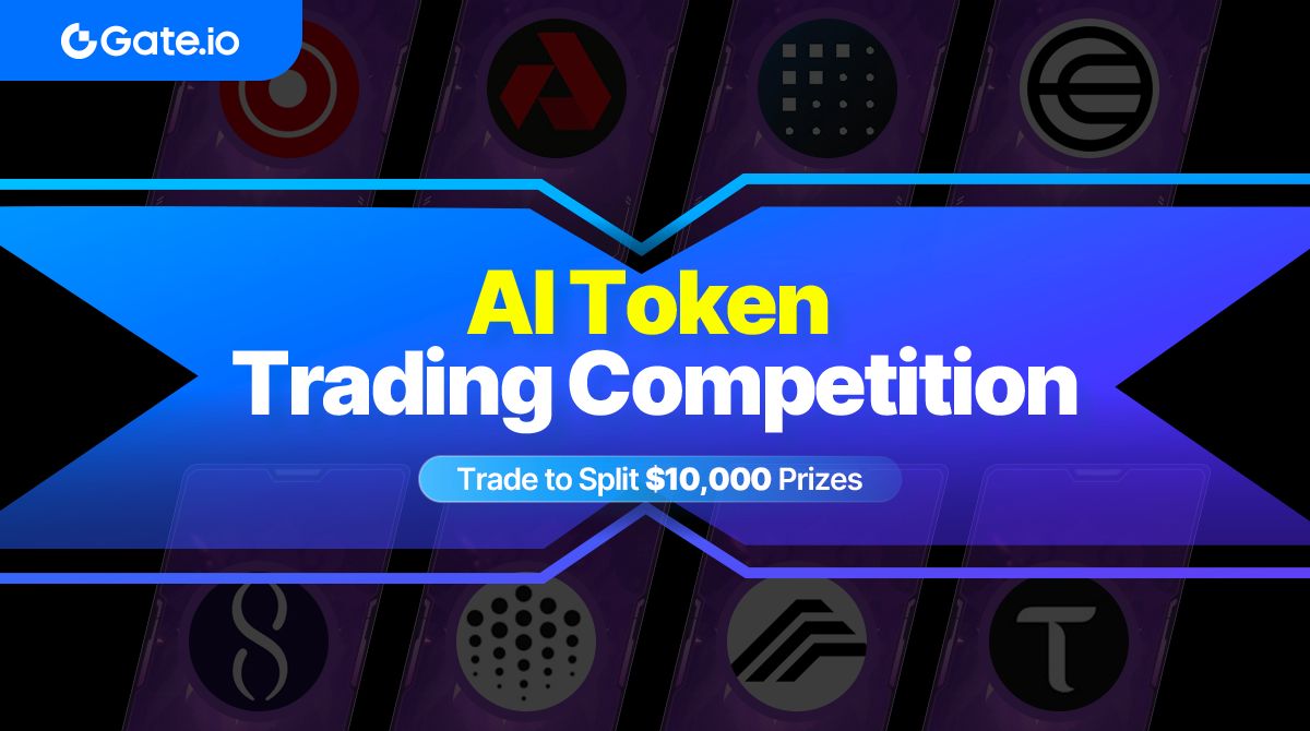Gate's tweet photo. 🔊 Call up friends &amp; win rewards together!
https://t.co/8kWqgEeplL #AI Token Trading Competition: https://t.co/oHrBH26DON

🏅️ Form your squad &amp; split $10,000 prizes
⚡️ Exclusive bonus for newcomers

Details: https://t.co/tkQpzjFyV6 https://t.co/mRqDy1zwMG