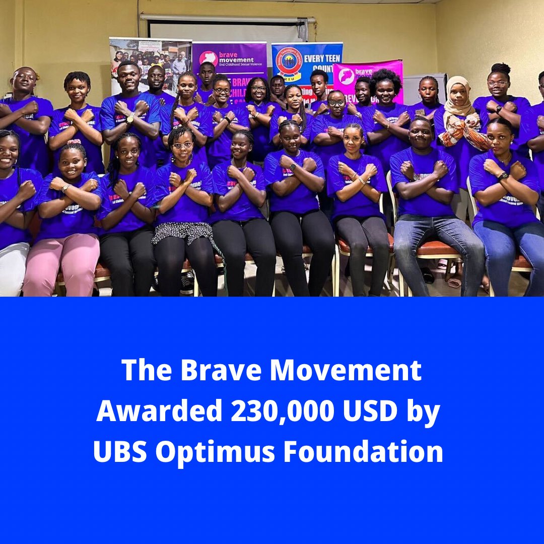 📢We are excited to announce that we have been awarded $230,000 by the UBS Optimus Foundation to support our work to #EndChildhoodSexualViolence in Africa!

Learn more about the work <a href="/BeBraveAfrica/">Brave Movement Africa</a> will be doing with this support 👉

togetherforgirls.org/en/press/brave…