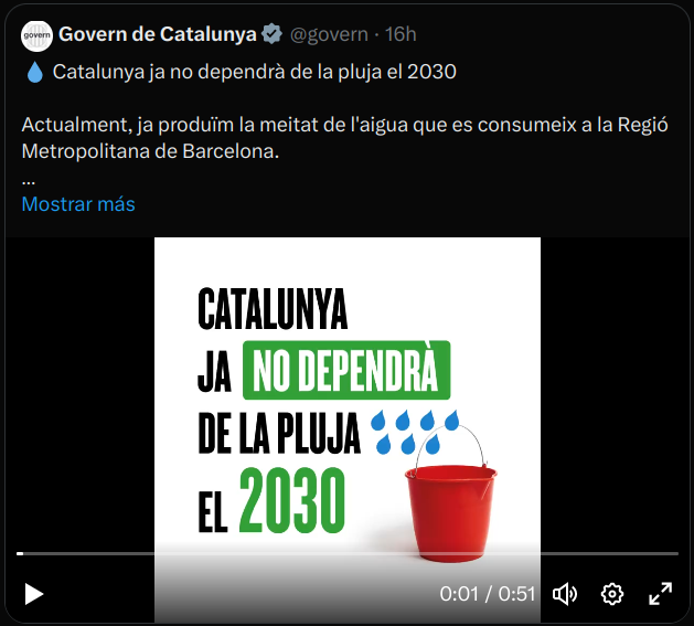 colapsistas's tweet photo. Me entero via @amturiel que los políticos van a conseguir que no dependamos de la lluvia para tener agua dulce...son como dioses que proveen agua para la nación elegida :P https://t.co/bI9oog6fBK