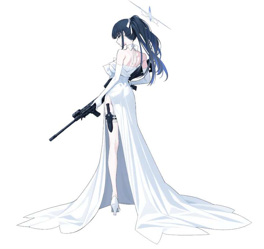 BLUE ARCHIVE HAS FINALLY DONE IT!! THEY GAVE SAORI HER DRESS ALT! She has  two sprites too, one elegant, one badass!
