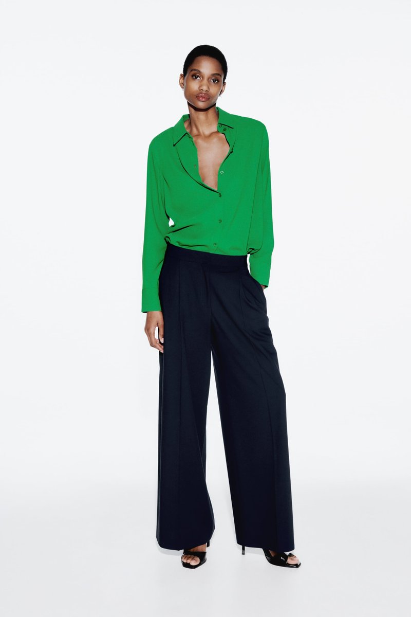 theguide_uk's tweet image. How to inject Crayola colours into your spring wardrobe. See our edit inc this crepe shirt @ZARA #crayola #newseason #fashion bit.ly/3I8RZ7s